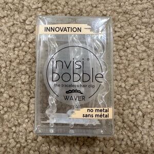 Invisibobble Waver Hair Clips pack of 3 - Clear